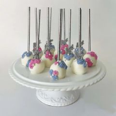 Gümüş Kağıt Cakepops Çubuk 24 Adet