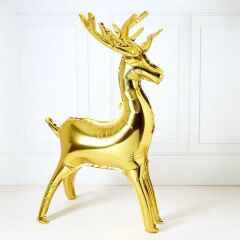 Altın Geyik Folyo Balon