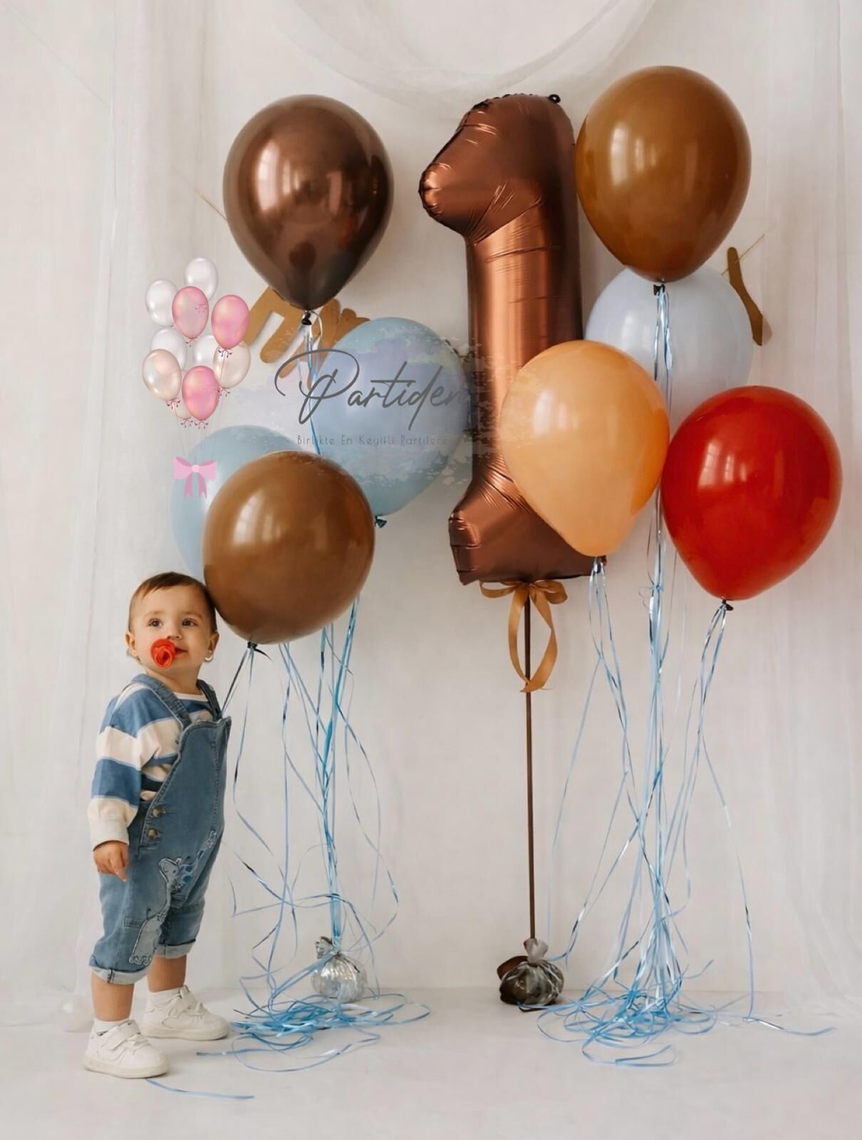 Çikolata Karnaval Balon Demeti