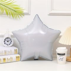 Beyaz Yıldız Folyo Balon 1 Adet