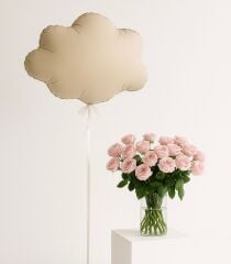 Krem Bulut Folyo Balon