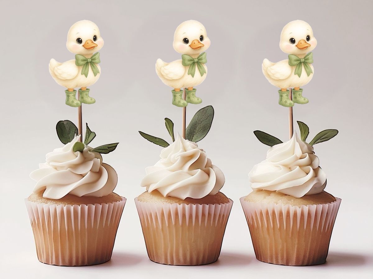 Ördek Teması Kürdan 8 Adet