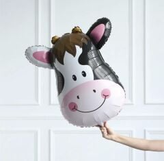İnek Kafa Folyo Balon