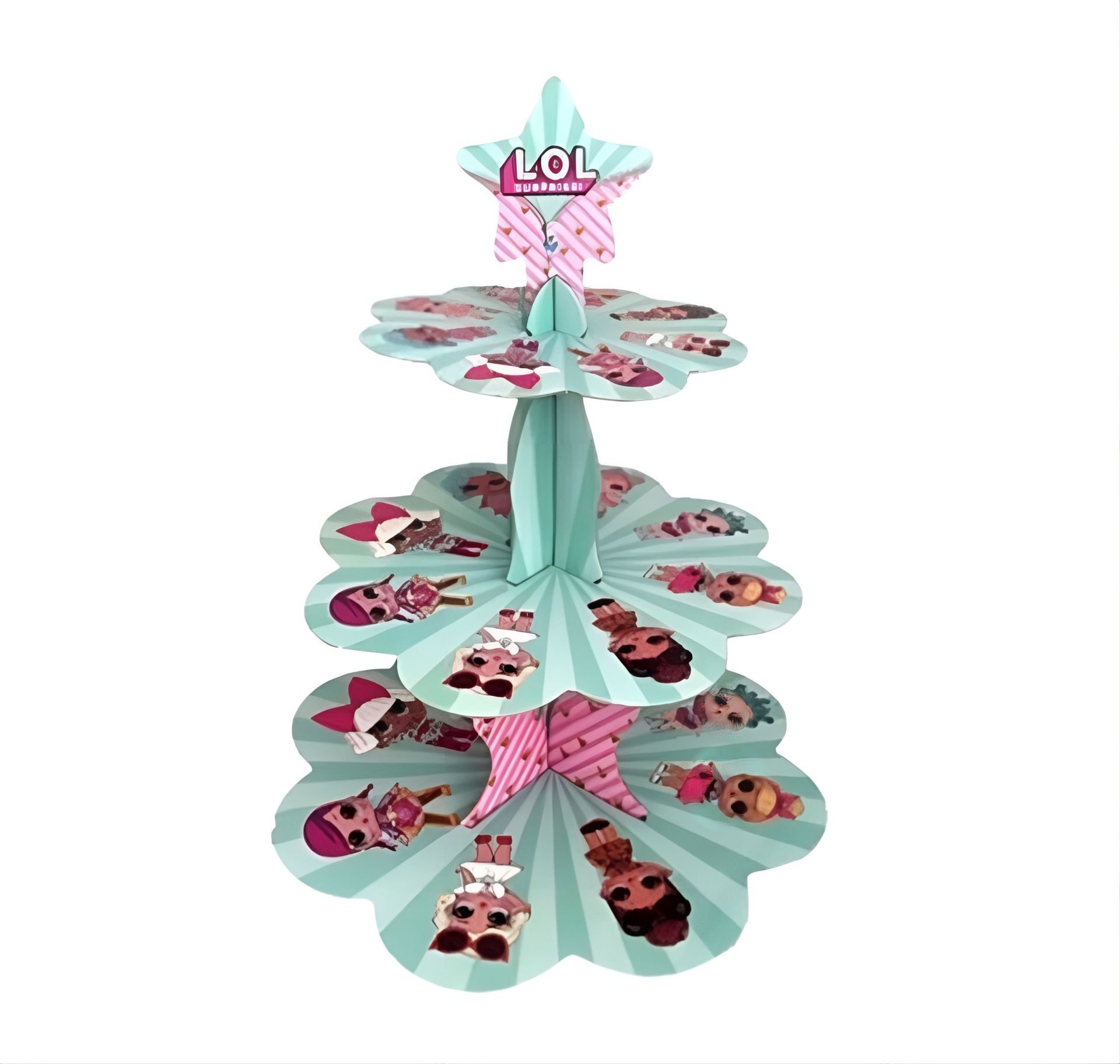 Lol Bebek Cupcake Kek Standı