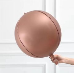 4d Çikolata Küre Folyo Balon