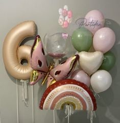 Kelebek Bohoo Balon Demeti