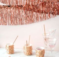 Rosegold Şerit Püskül