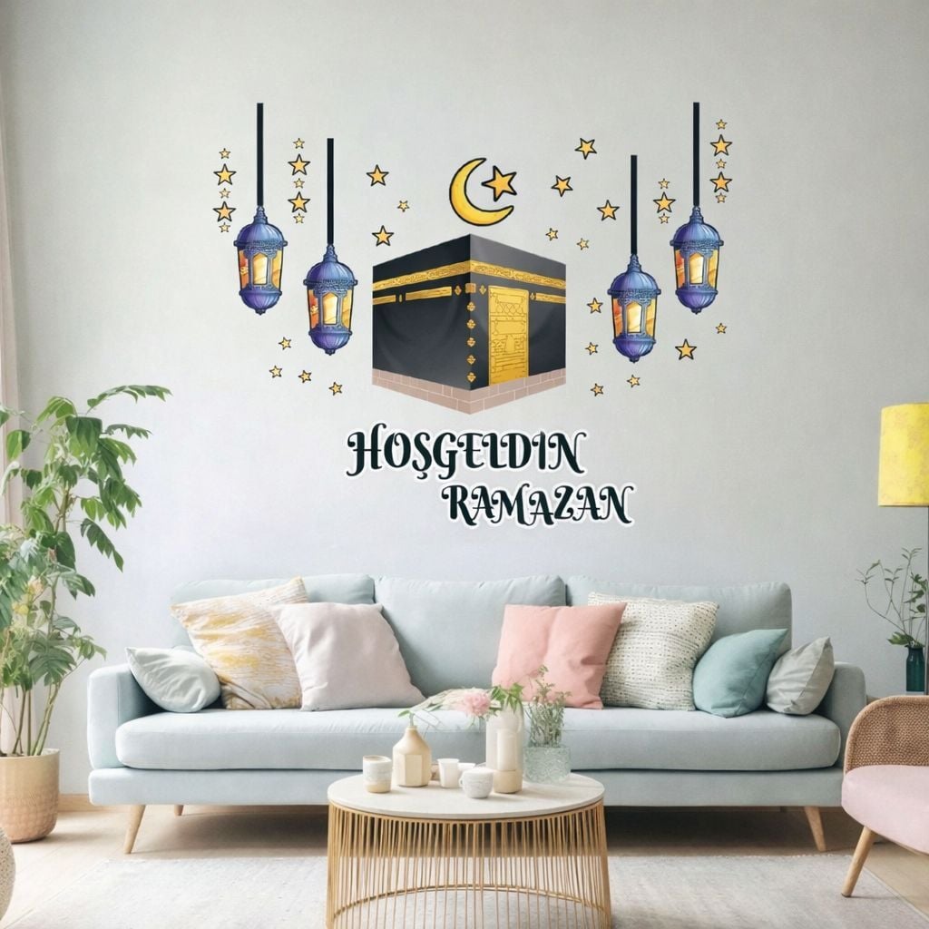 Kabe Hoşgeldin Ramazan Sticker