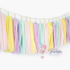Lila Sarı Pembe Mint Püskül Kit