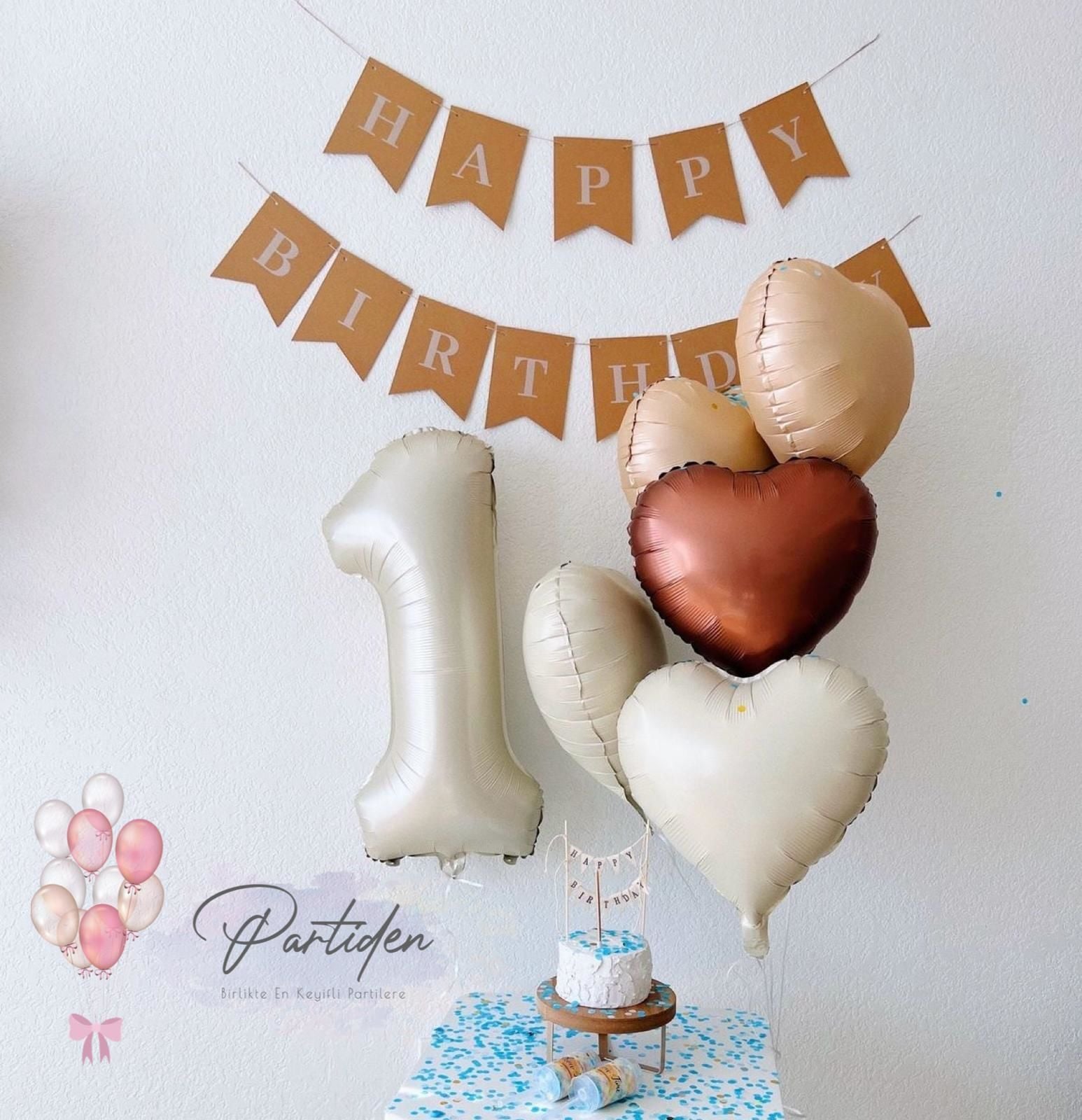 Happy Bohem Balon Demeti