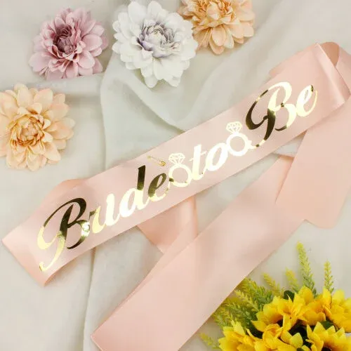 Kuşak Pembe Gold Bride To Be