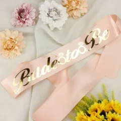Kuşak Pembe Gold Bride To Be