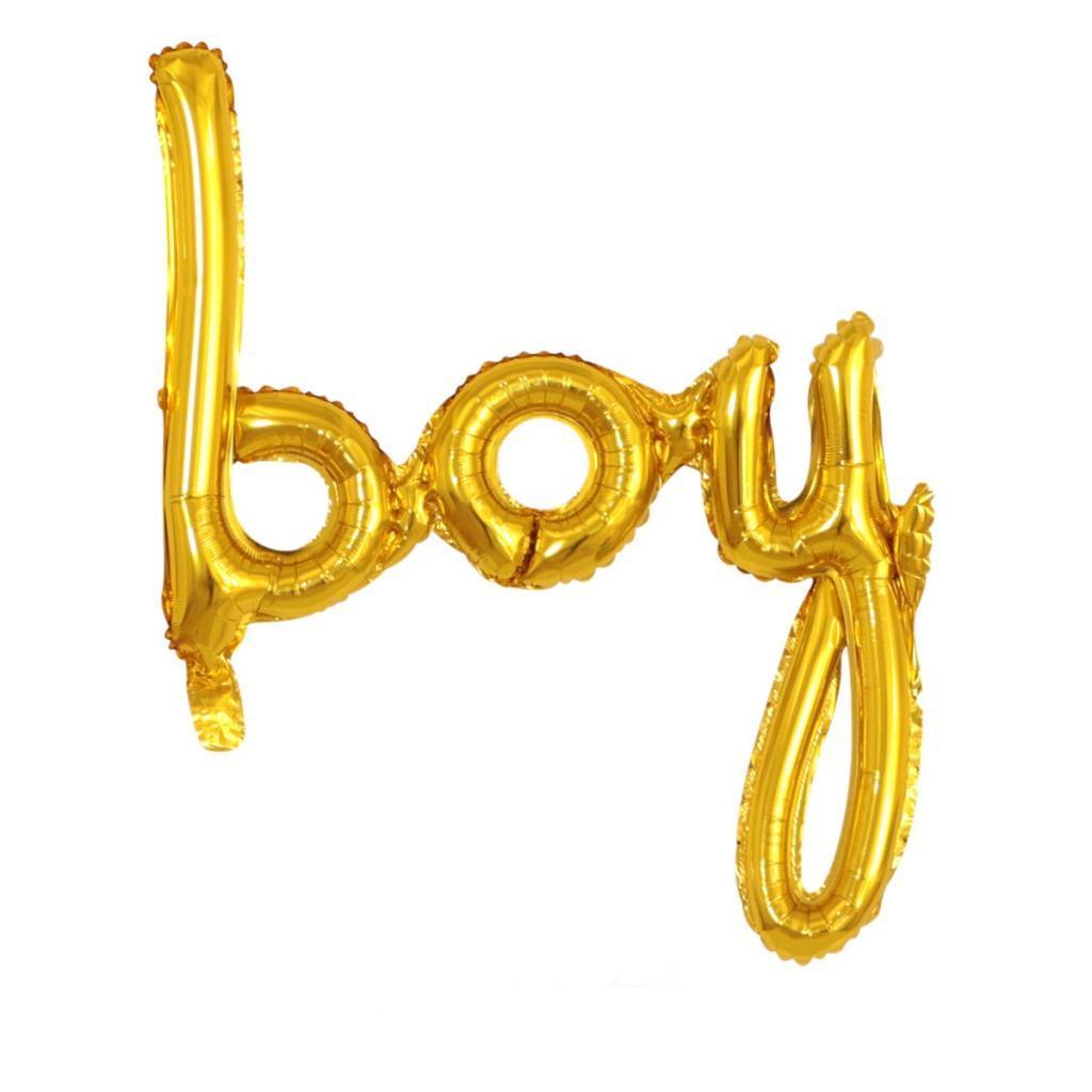 GOLD BOY İMZA FOLYO BALON