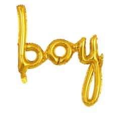 Gold Boy İmza Folyo Balon