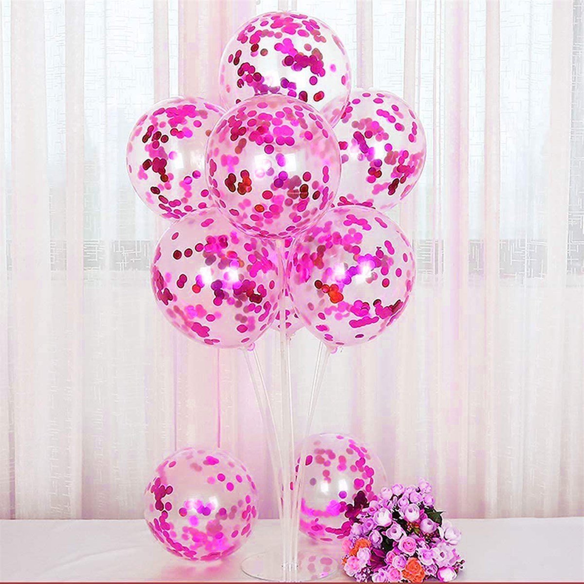 PEMBE KONFETİ STAND KİT