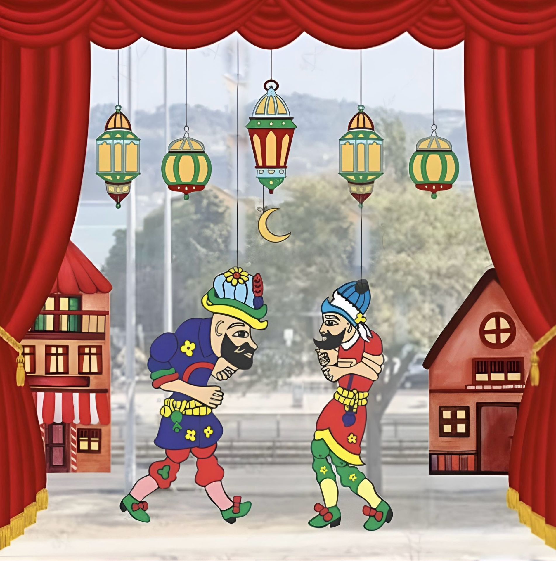 Hacivat Karagöz Sarkıt Süs