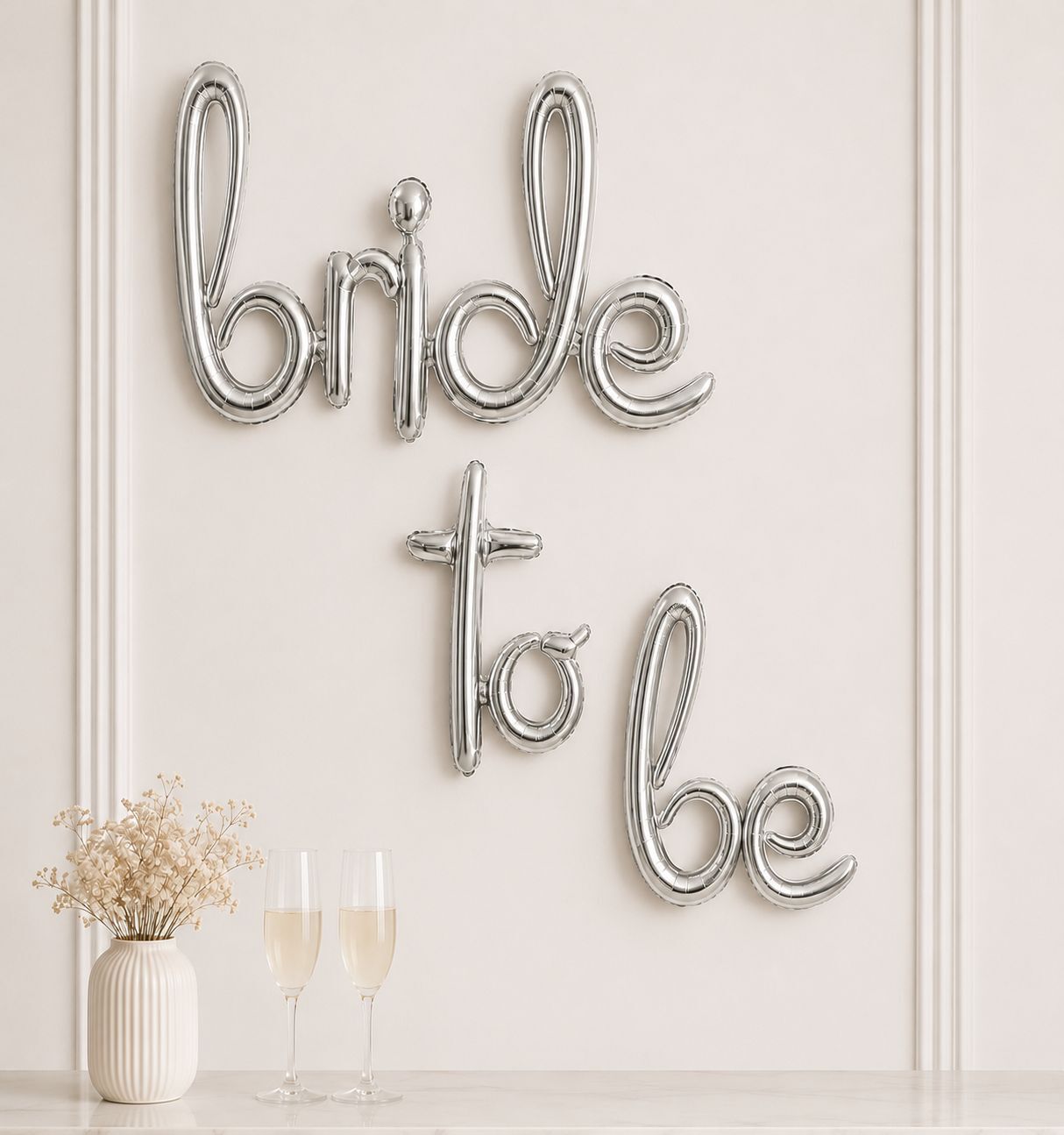 Gümüş İmza Bride To Be Folyo Balon