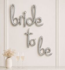 Gümüş İmza Bride To Be Folyo Balon