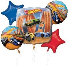 Hotwheels Folyo Balon 5 li Set