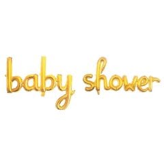 GOLD İMZA BABY SHOWER FOLYO BALON