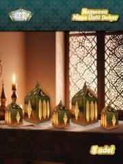 Altın Karton Ramazan Dekor Süsü