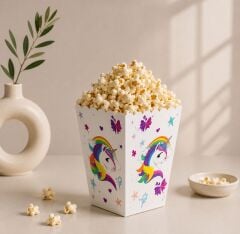 Unicorn Popcorn Mısır Kutusu 8 Adet