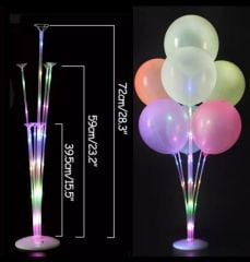 Rgb Ledli Balon Standı