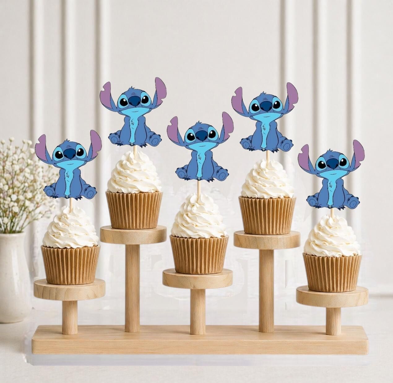 Stitch Teması Kürdan 8 Adet
