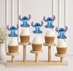 Stitch Teması Kürdan 8 Adet