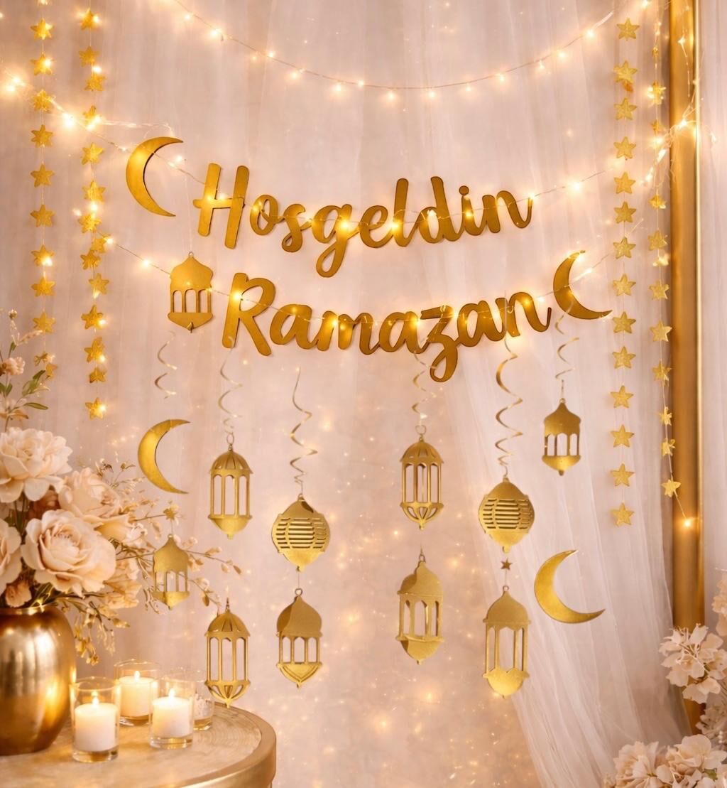 Ramazan Süsleri E Teması