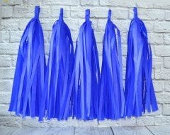 35CM LACİVERT SIRALI PÜSKÜL