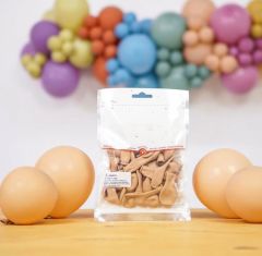100 Adet 5 inç Çöl Kumu Retro Balon
