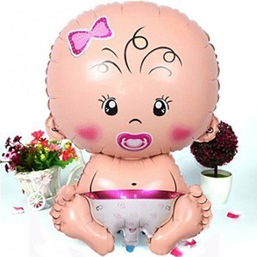 KIZ BEBEK FOLYO BALON ( 1 ADET )