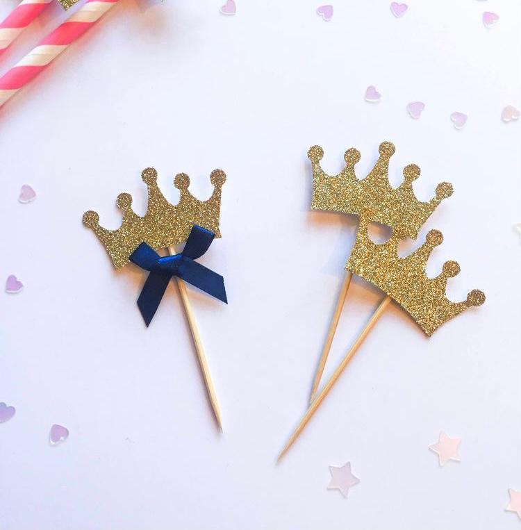 Altın Varaklı Kral Taç Kürdan