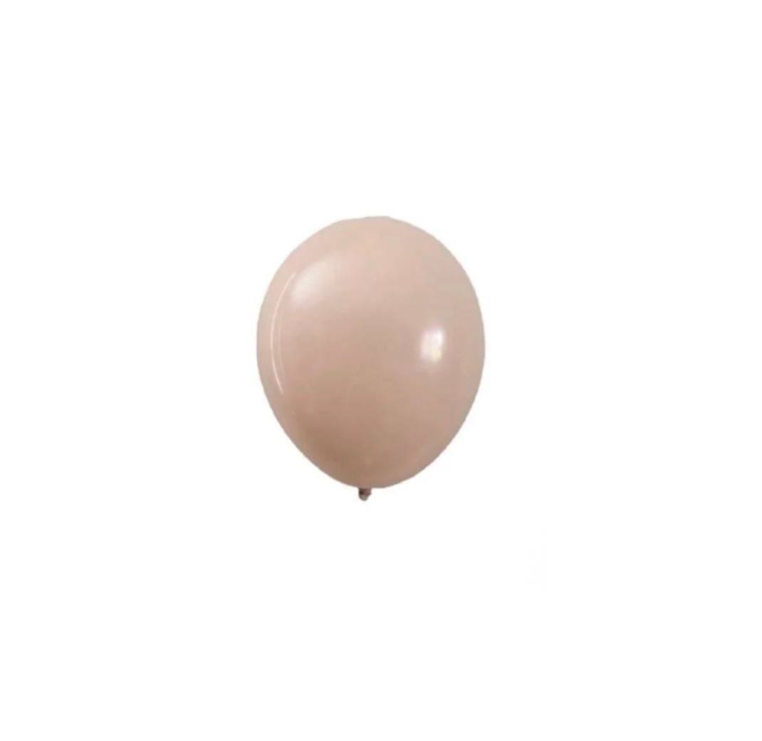 100 Adet 5 inç Pink Blush Balon