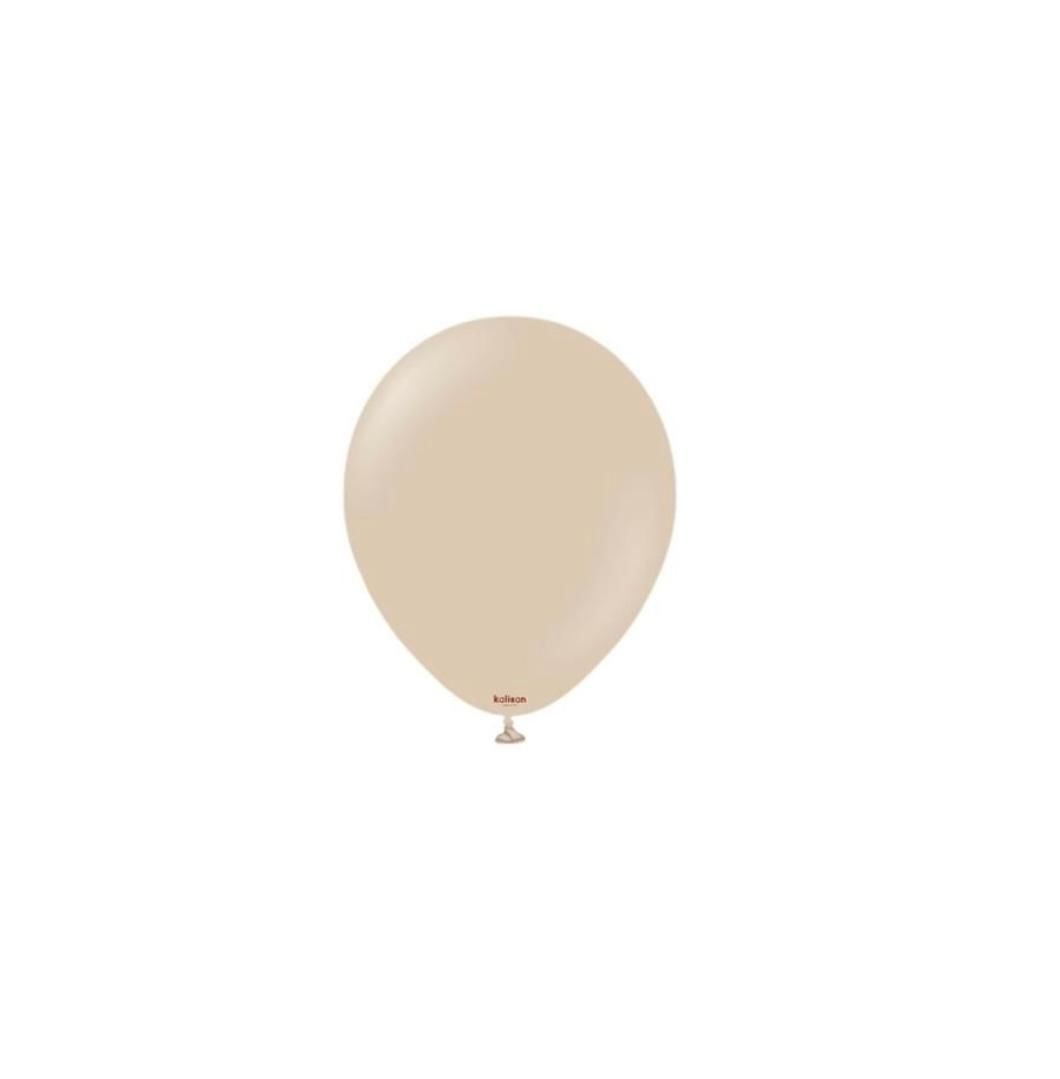 100 Adet 5 inç Fındık Retro Balon