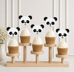 Panda Teması Kürdan 8 Adet