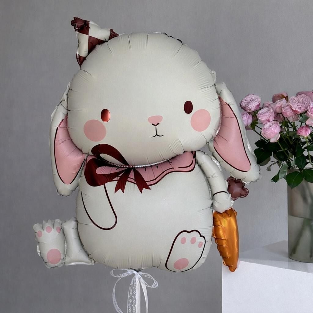 Şapkalı Tavşan Folyo Balon