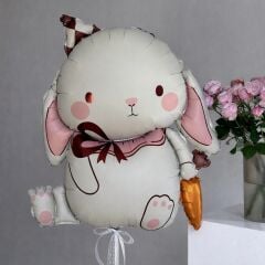 Şapkalı Tavşan Folyo Balon