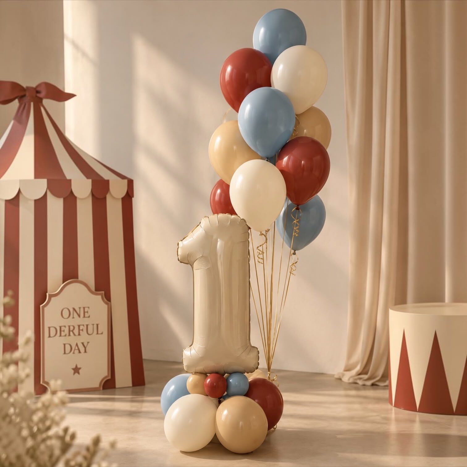 Retro Sirk Balon Demeti