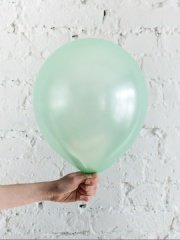 MİNT METALİK BALON 100 ADET