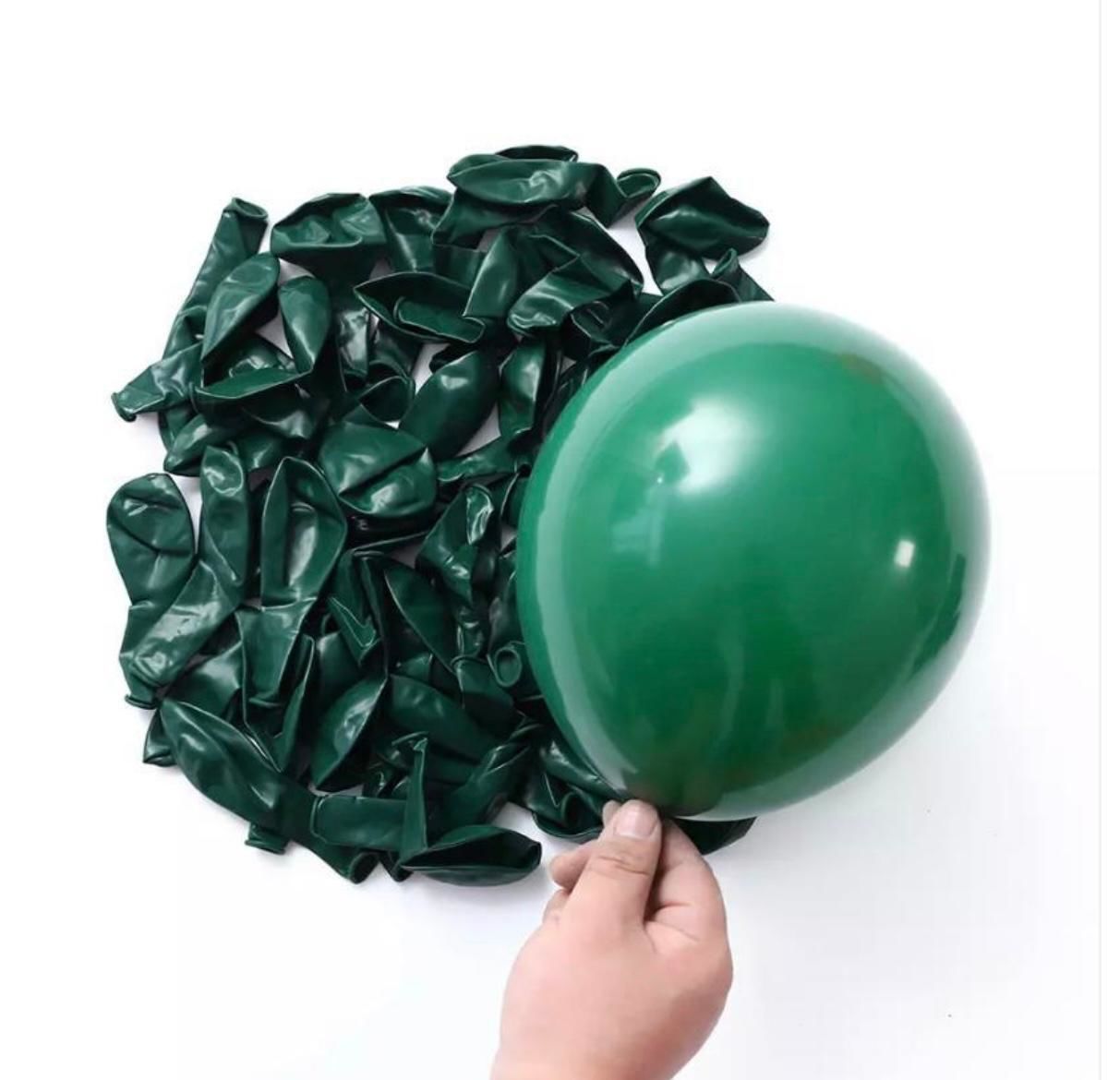 100 Adet 5 inç Haki Yeşil Balon
