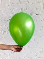 FISTIK YEŞİL METALİK BALON 100 ADET