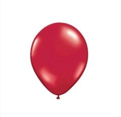 100 Adet 5 inç Deep Red Balon