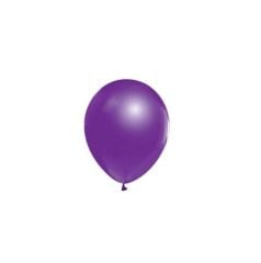 100 Adet 5 inç Mor Pastel Balon