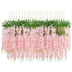 Pembe Yapay Akasya Çiçeği
