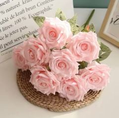 Pembe Yapay Gül 1 Adet