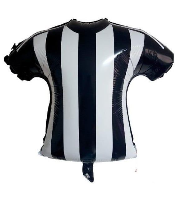 Siyah Beyaz Forma Folyo Balon